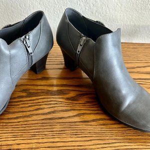 Gray Ankle Bootie